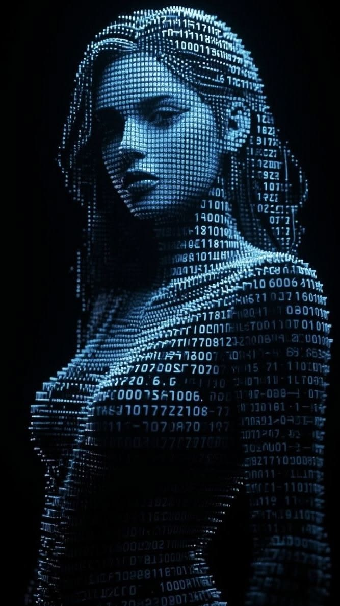 Digital human silhouette